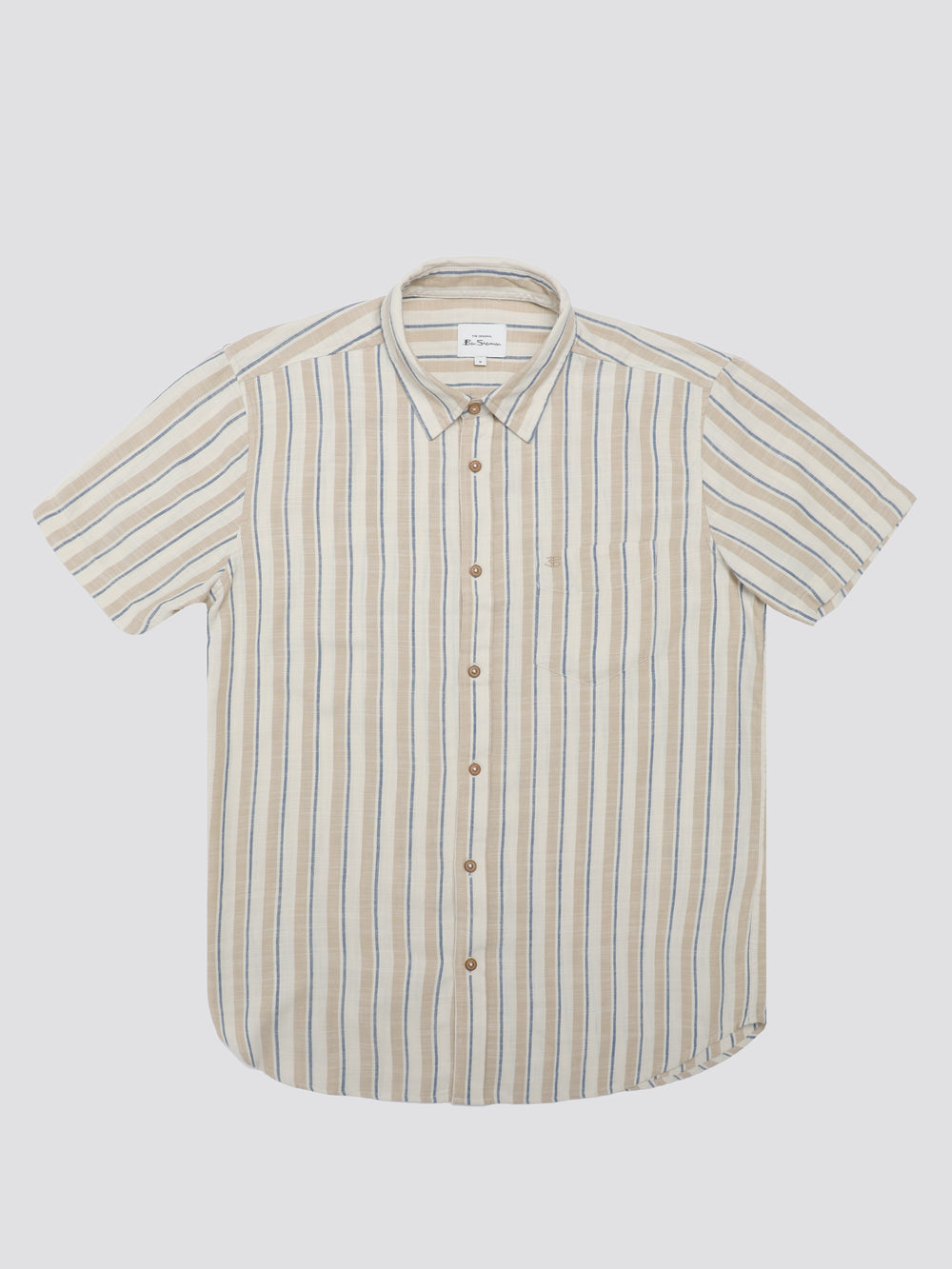 Chemises Ben Sherman Signature Mod Stripe Blanche | KCL-87766966